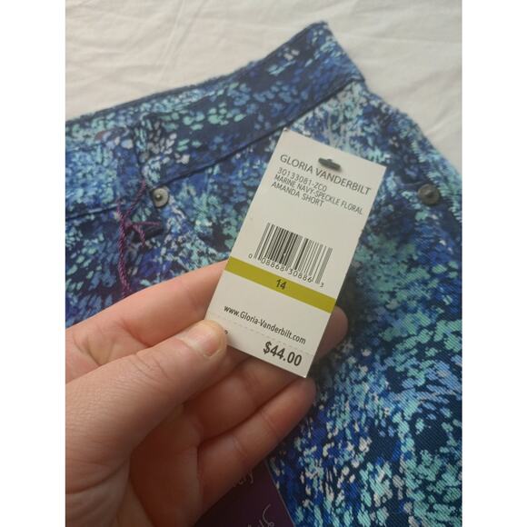 Gloria Vanderbilt Ladies Amanda Short Classic Five Pocket Style NWT Size 14 - Picture 4 of 7